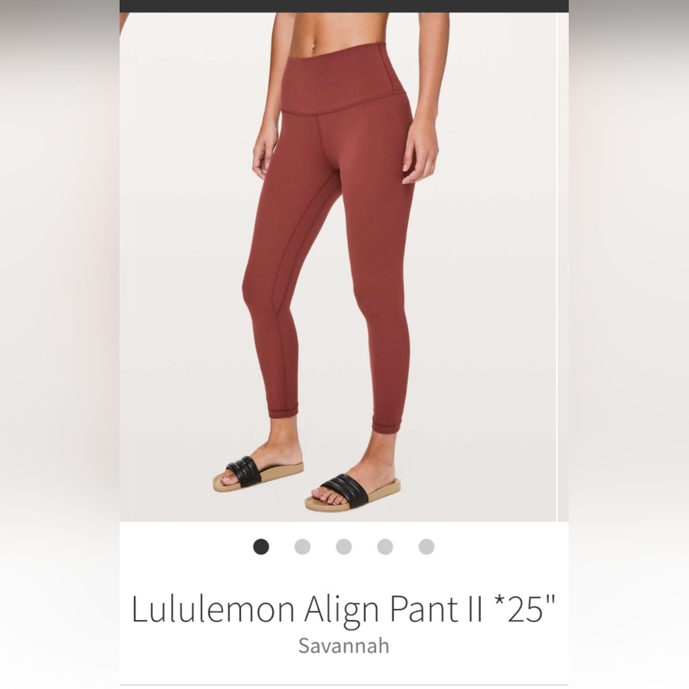 RARE NWT 🍋Lululemon🍋 Align Leggings Savannah Size 2